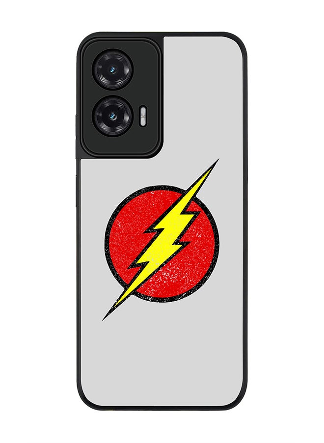 Stylizedd For Motorola Moto G35 Case,Slim fit Camera Protection, Shockproof Thin Phone cover  - Who Flash?