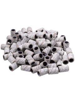 Pana 100 Pieces Nail Sanding Bands Professional Nail Manicure Great Fit For Nail Drill Bits For Acrylic Nails (120 Grit Zebra)  - Image 4