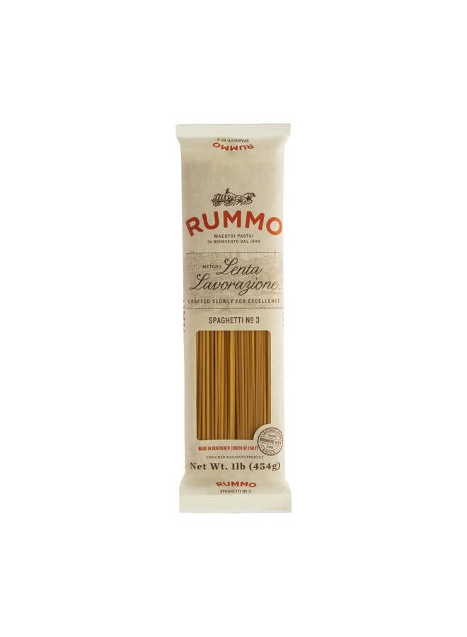 Rummo Italian Pasta Spaghetti No.3, Always Al Dente (16 Ounce Package) - Image 1