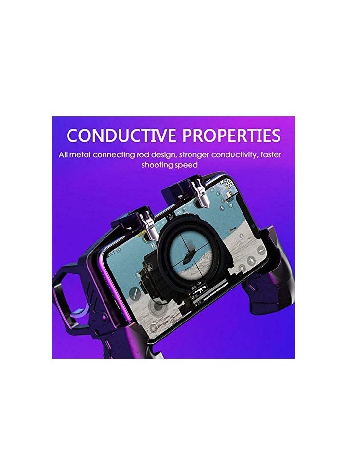 FEND Pubg Controller For Mobile Game Shooter Trigger Fire Button For Ios Android Phone Gamepad  - Image 5