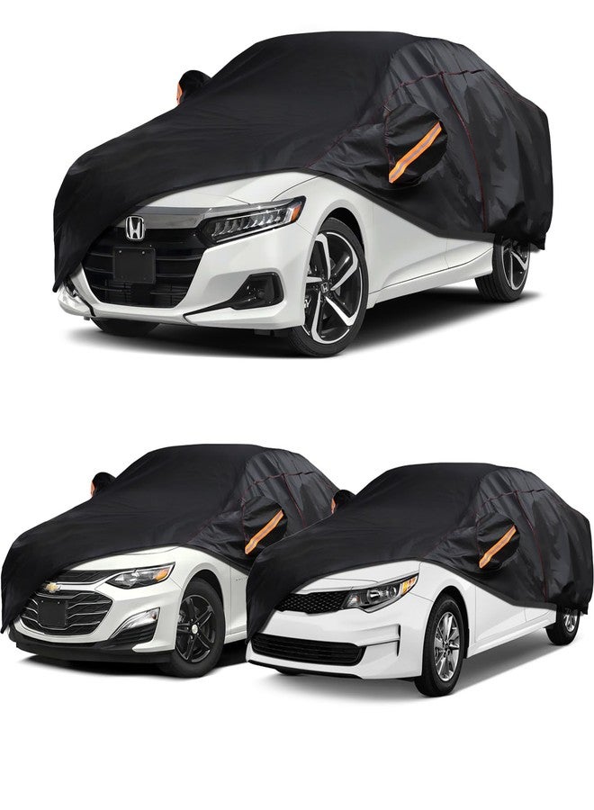 AltoCover Car Cover Custom Fit for Honda Accord, Chevy Malibu, Kia K5 /Optima, 6 Layer Heavy Duty Car Cover with Cotton Liner - Image 1