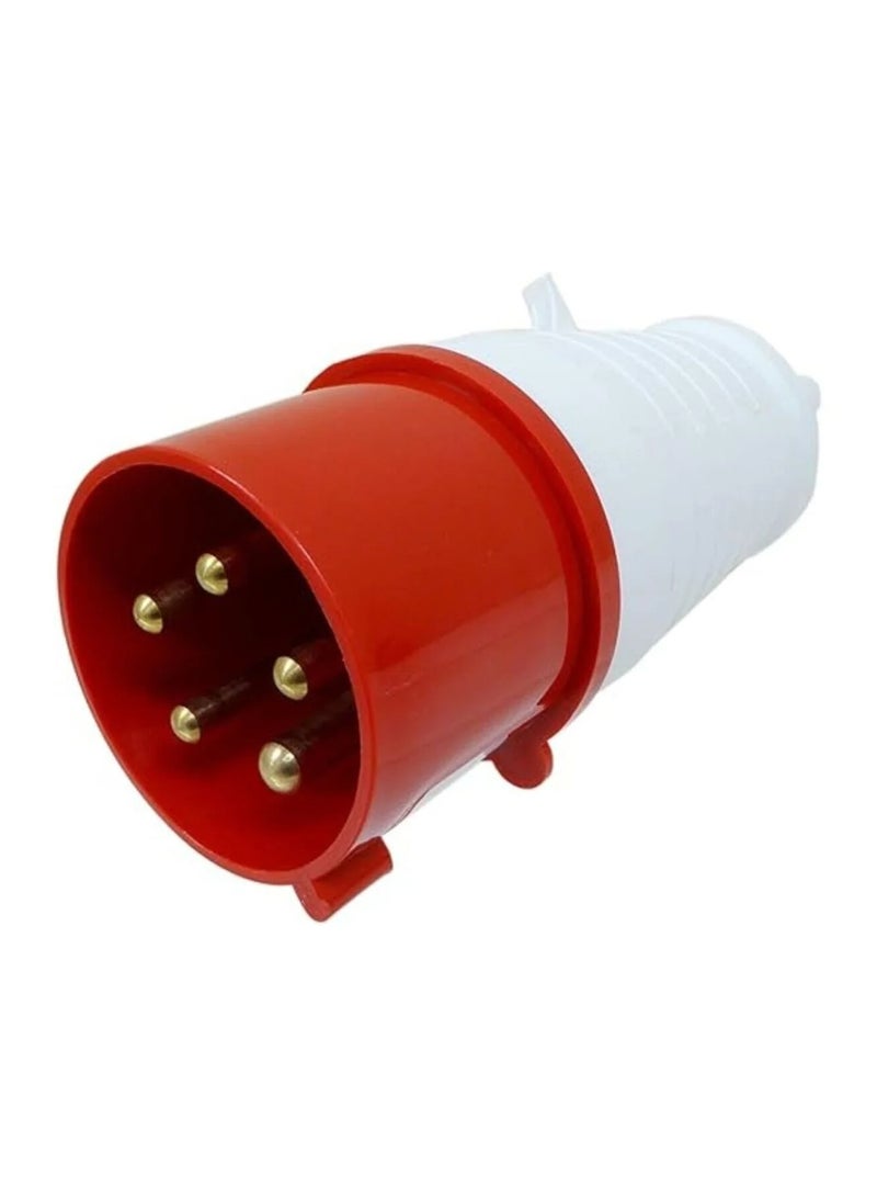5Pin Industrial Socket Heavy Duty 5Pole Power Socket – Waterproof IP44 Electrical Connector