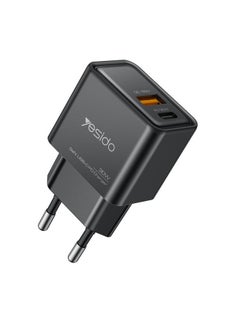 Yesido-Gan Charger-Gan 30W Small Size-With (PD-QC-PPS)Protocol-YC64