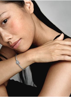 PANDORA Pandora Moments Halo Snake Chain Bracelet  - Image 5