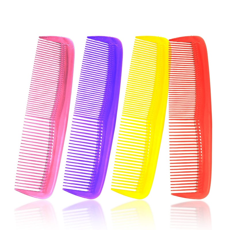 Soft N Style Hair Care 4Pack Comb  Not Breakable  mens combfine tooth combpeines para cabello