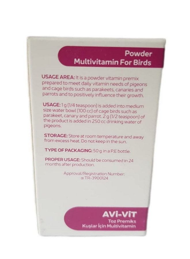 Avi VIT Multivitamin Feed Supplement for Birds - Image 2