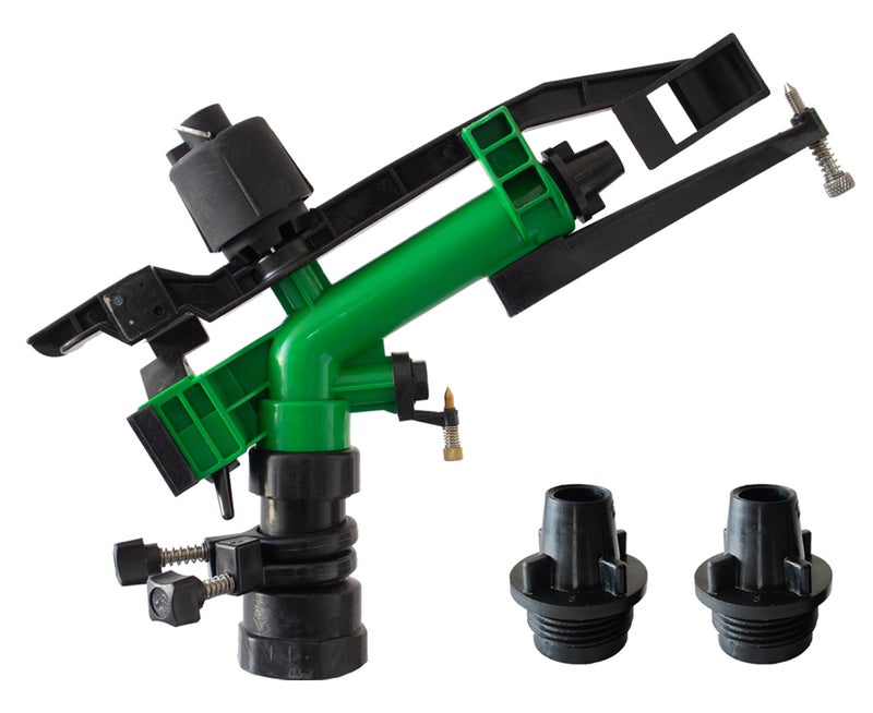 DVI 40G 1.25" Inch PVC Raingun for Irrigation, Dust Supression & Watering Sprinkler in Agriculture and Garden, Ideal Use for Bigger Crops Likes Sugarcane, Oats, Maize, Tea. (1.25" INCH PVC RAINGUN) - Image 1