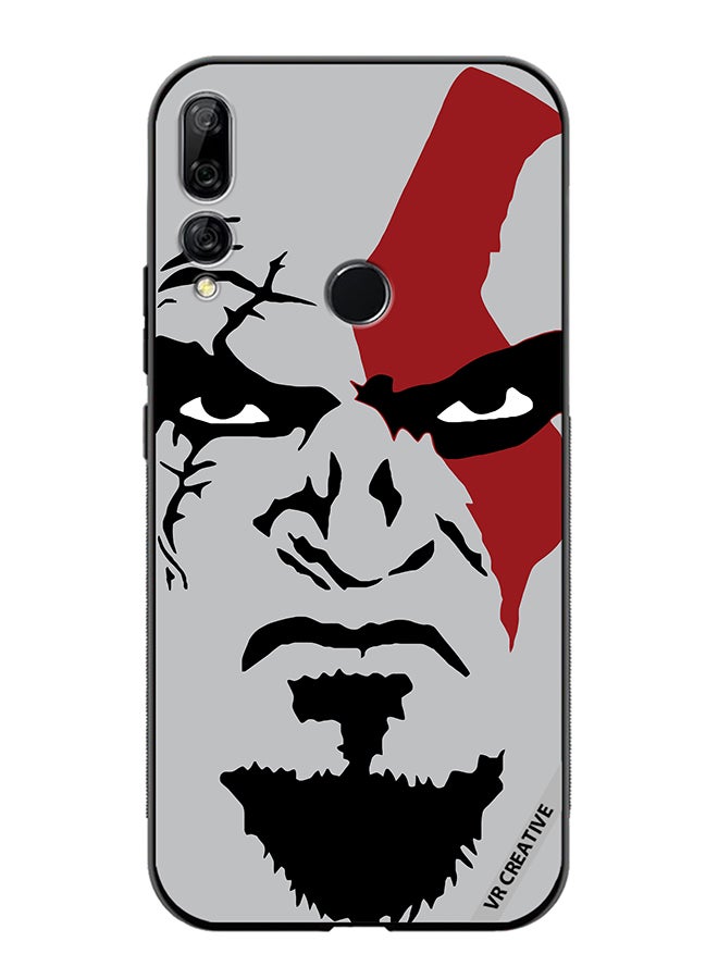 VR CREATIVE Protective Case Cover For Huawei Y9 Prime 2019 Face God Of War Design Multicolour - Image 1