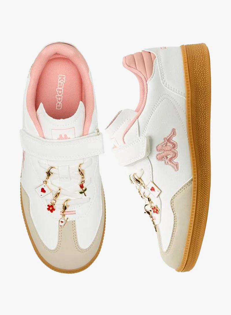 Kappa Girls Hook and Loop Ankle Sneakers