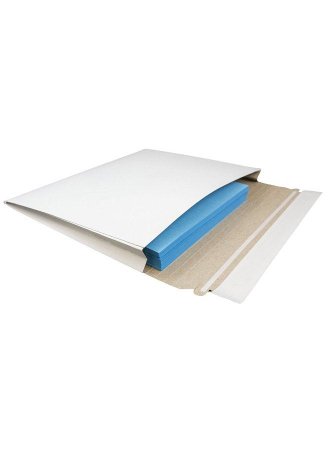 JAM Paper White Expandable Photo Mailers #1 (10" x 7 3/4 x 1") - Image 2