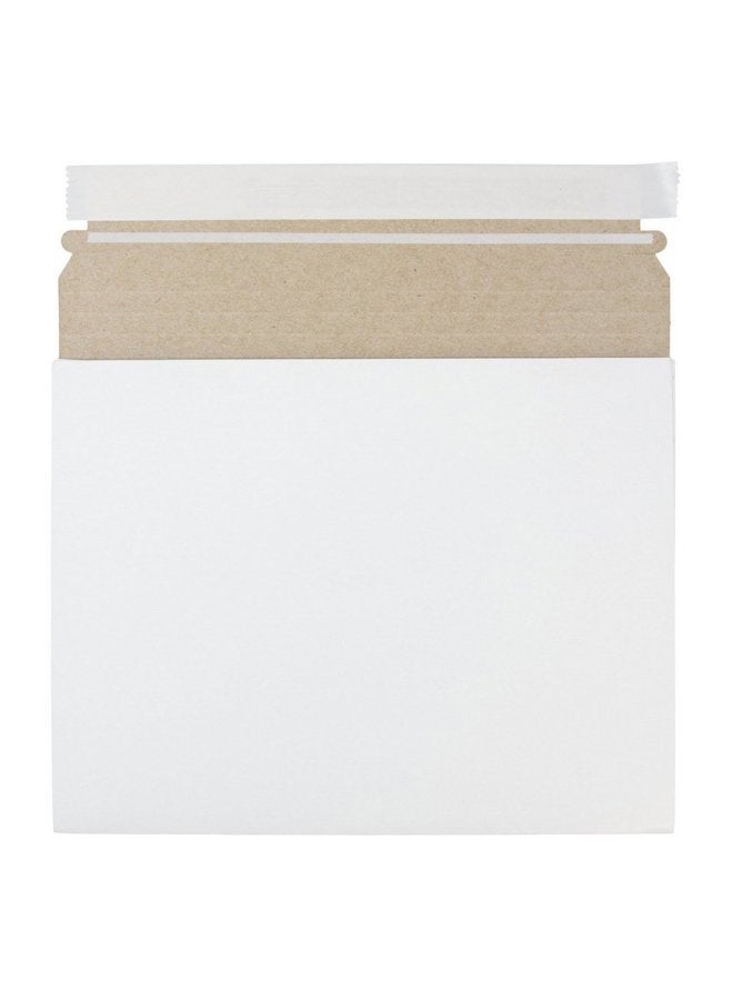 JAM Paper White Expandable Photo Mailers #1 (10" x 7 3/4 x 1") - Image 1