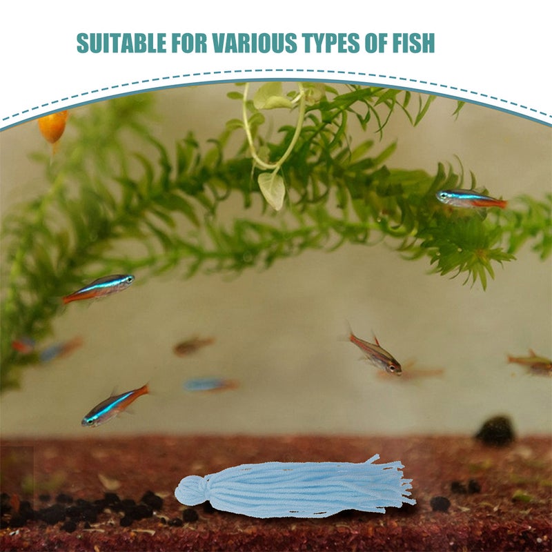 8pcs Floating Fish Breeding Mop For Aquariums Functional Spawning Mop Ornament For Fish Tanks Hideout Mop Fish Floating Decor - Image 5