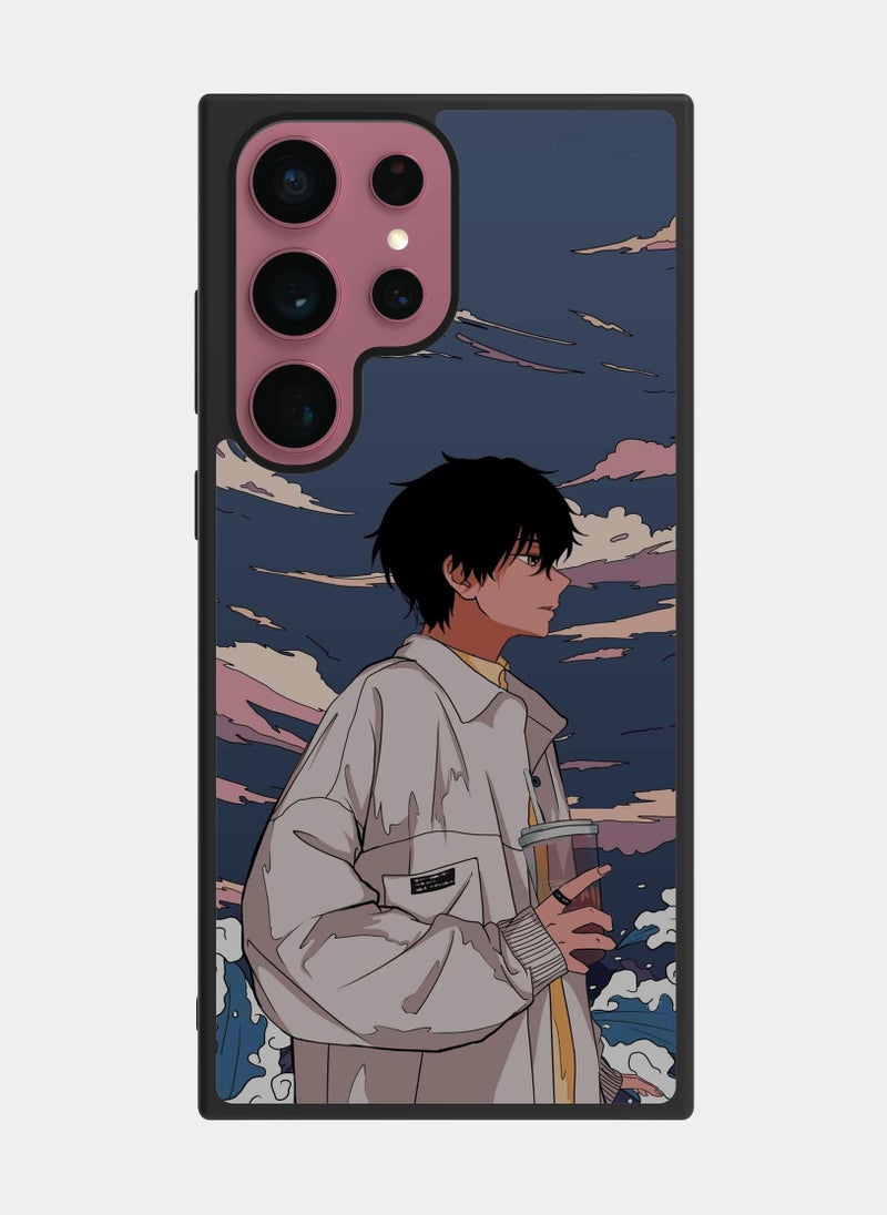 PXLAAT Samsung Galaxy S22 Ultra case cover Anime Character - Image 1