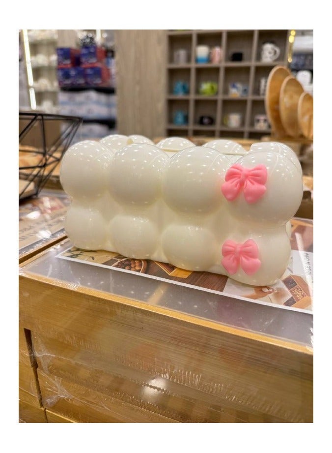 Bubbles acrylic tissue box - Image 1