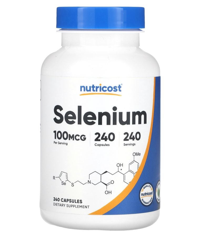 Selenium 100 mcg 240 Capsules