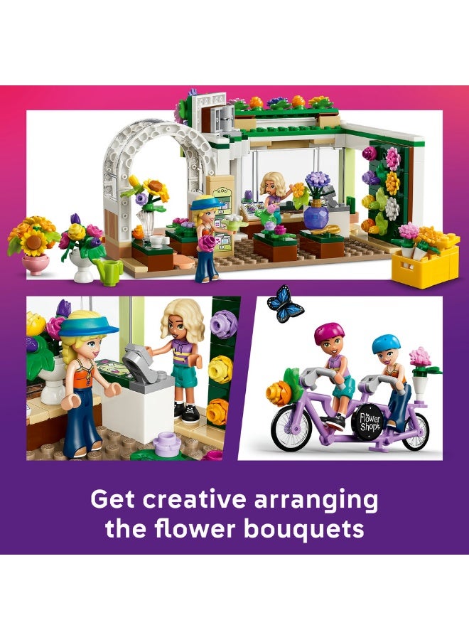 LEGO Friends Creative Flower Shop Toy with Mini Dolls 42693 (Age 7+, 377 Pieces) - Image 4