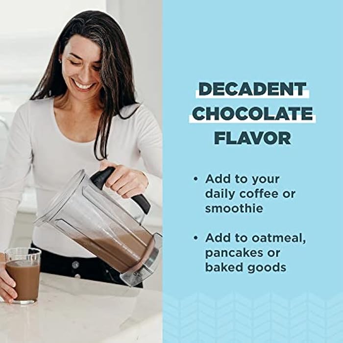 Ancient Nutrition Collagen Peptides Powder, Multi Collagen Protein, Women & Men, Vitamin C, Probiotics, Hydrolyzed Collagen, Supports Skin, Joints, Gut Health, Chocolate, 24 Servings - Image 4