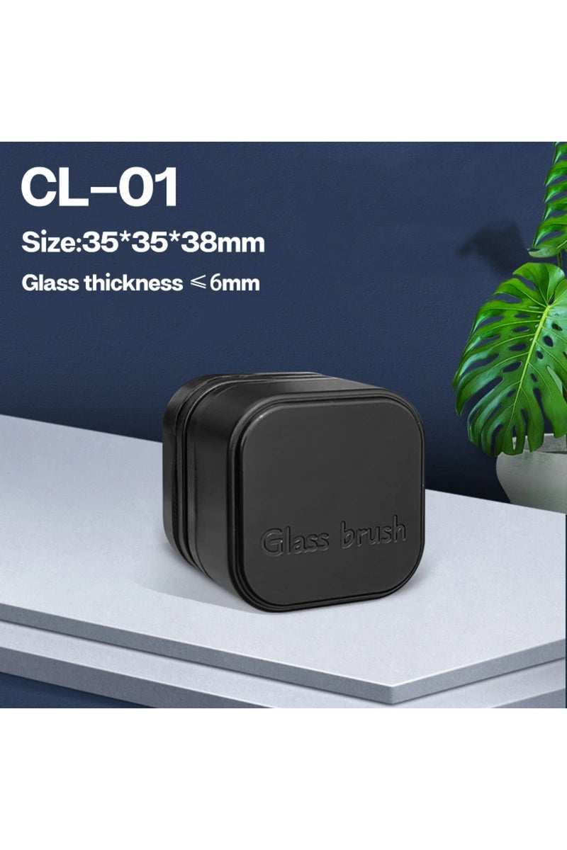 إيروريكس فرشاة مغناطيسية مربعة صغيرة CL-01، تنظيف مغناطيسي قوي، تنظيف أحواض السمك، إزالة الطحالب، صغيرة الحجم