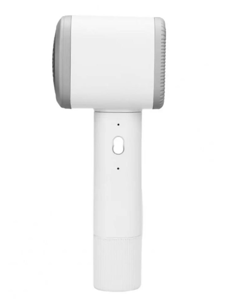 مزيل الوبر من الملابس، ماكينة حلاقة كهربائية للأقمشة، بطارية قابلة لإعادة الشحن عبر USB لإزالة الوبر من الملابس والأريكة وكرات الوبر والأثاث والبطانيات أبيض - Image 1