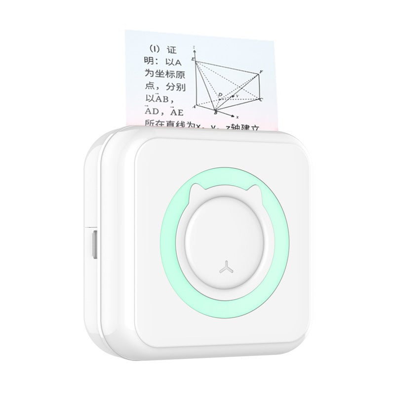Xunchen Ai Wrong Question Label Printer Ultra-Clear Small Mini Po Account Printing Homework Organization Meow Meow Artifact - Image 5