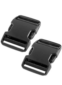 KASTWAVE 2" Plastic Buckle, Quick Side Release Buckles with Dual Adjustable, Clips Snaps, Clasp Military Grade  - Image 1