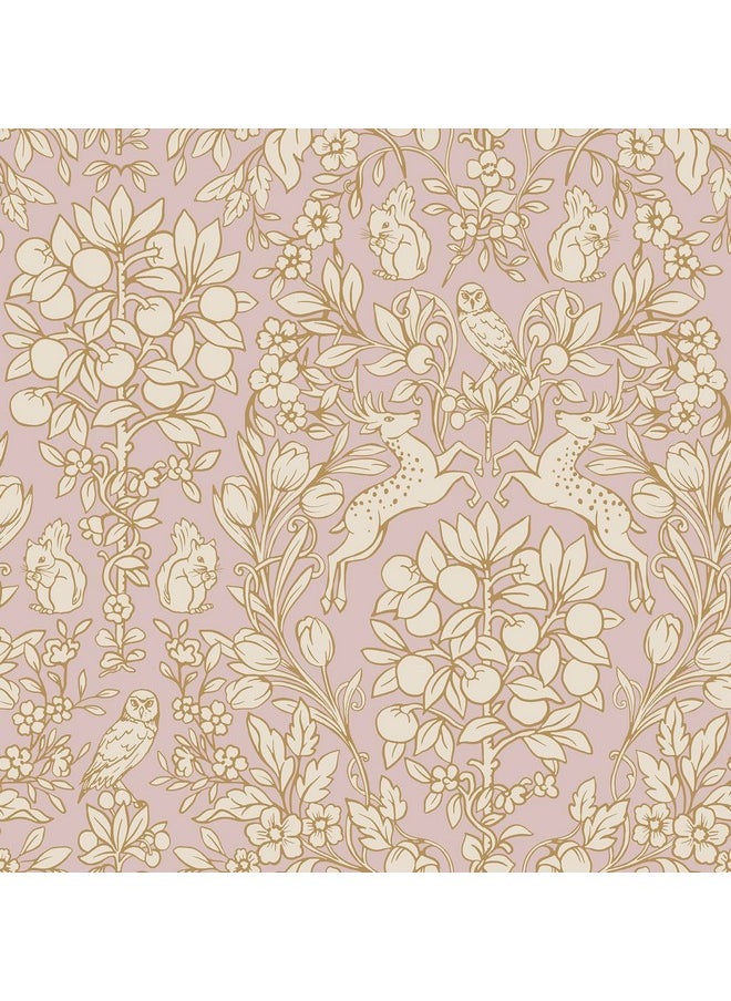 NuWallpaper Blush Enchanted Peel & Stick Wallpaper  - Image 1