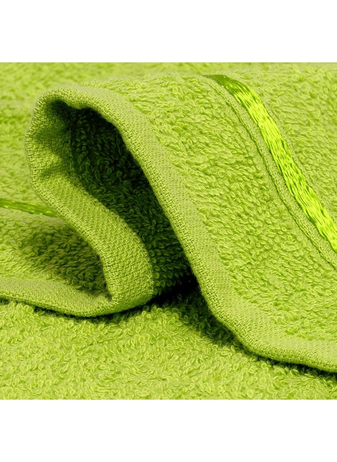 Story@Home Story@Home Towels for Bath | Cotton Towels for Bath Large Size | Towel Set of 1 | 450 GSM | 70 x 140 cm | Green | Bath Towels for Men, Women & Kids | Gym Towel | Perfect for Everyday Use  - Image 4