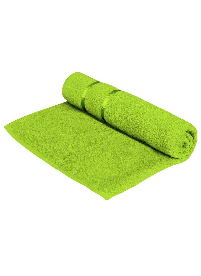 Story@Home Story@Home Towels for Bath | Cotton Towels for Bath Large Size | Towel Set of 1 | 450 GSM | 70 x 140 cm | Green | Bath Towels for Men, Women & Kids | Gym Towel | Perfect for Everyday Use  - Image 2