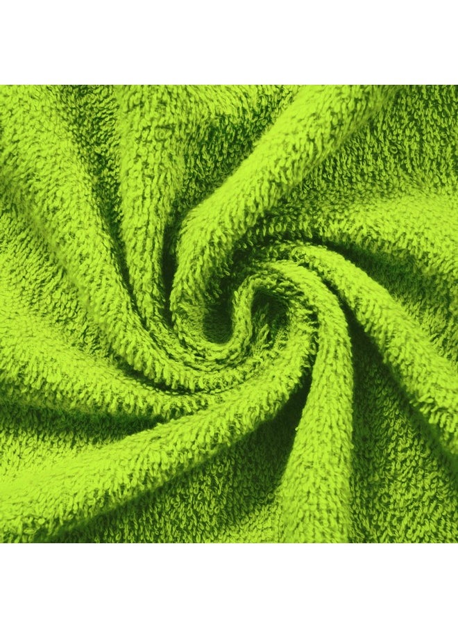 Story@Home Story@Home Towels for Bath | Cotton Towels for Bath Large Size | Towel Set of 1 | 450 GSM | 70 x 140 cm | Green | Bath Towels for Men, Women & Kids | Gym Towel | Perfect for Everyday Use  - Image 3