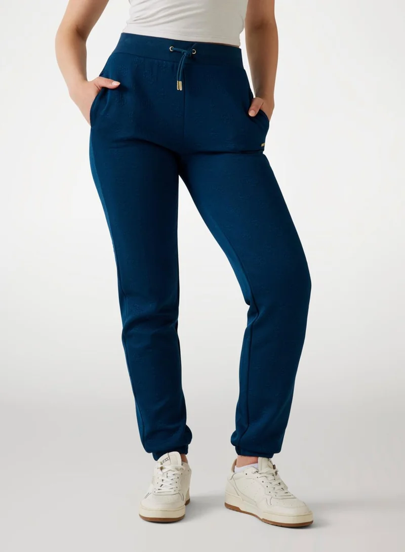 جس 3D Peony Jogger Pants
