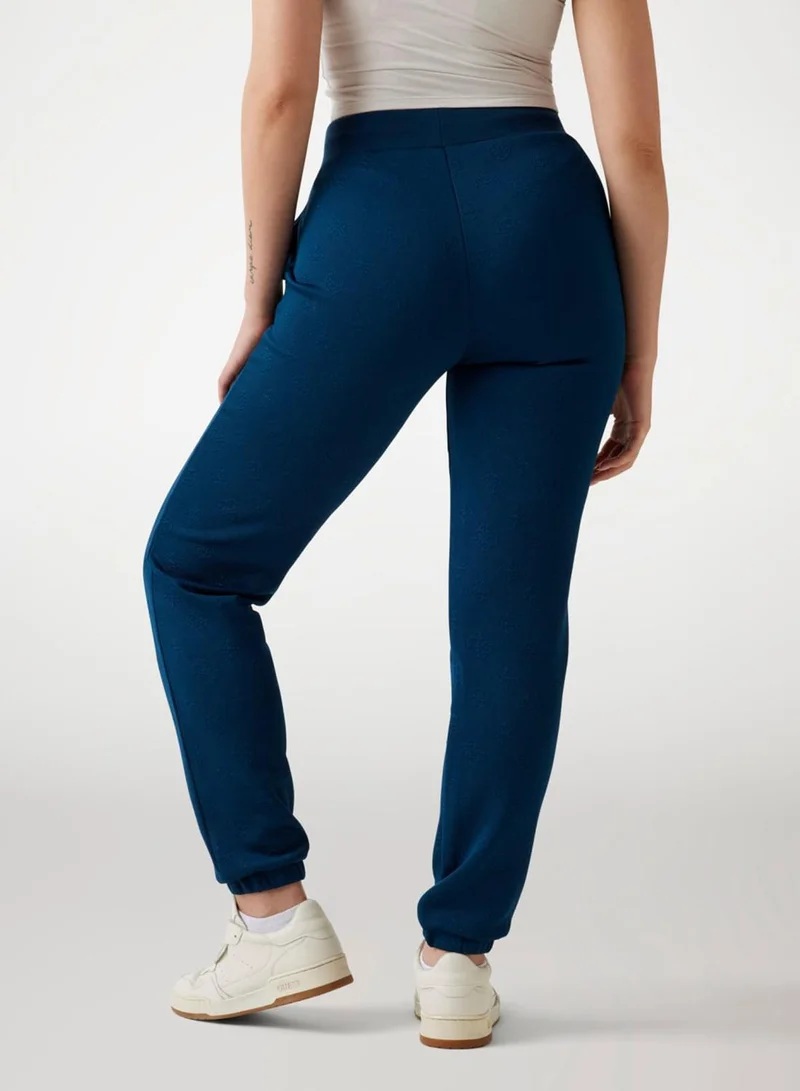 جس 3D Peony Jogger Pants
