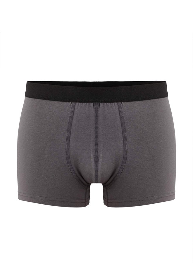 trendyol Multicolored 3Pack Patterned/Solid Cotton Boxer - Image 2