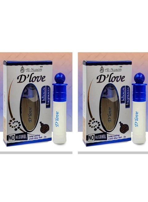 Al Nuaim D'Love Attar Roll-On ml Pcs Best Price UAE Dubai