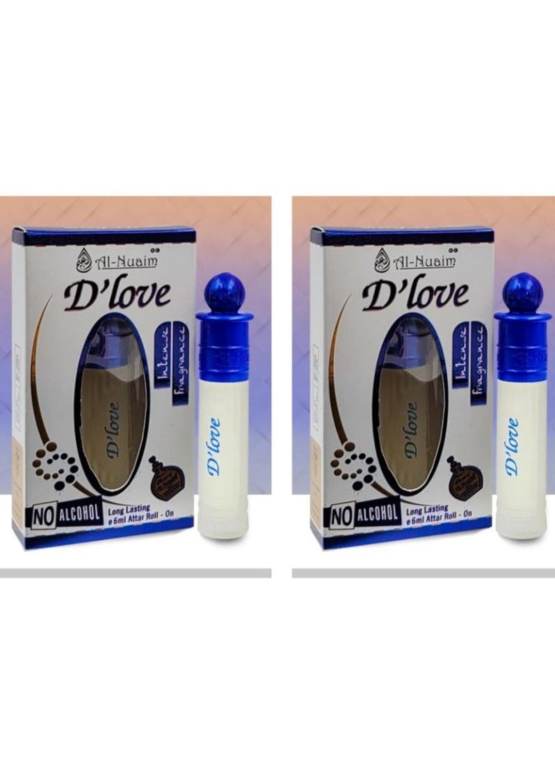 Al Nuaim D'Love Attar Roll-On ml Pcs Best Price UAE Dubai