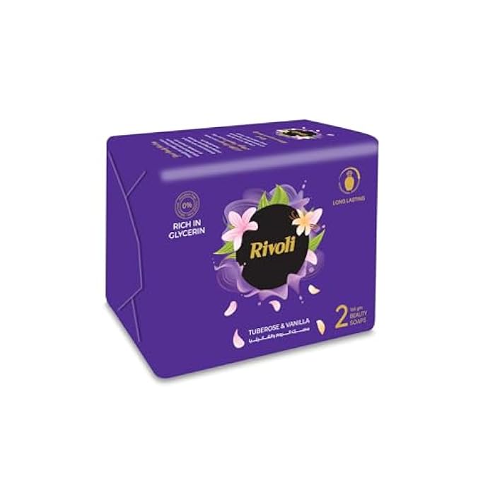 Rivoli Fantasy Bath Soap - 2 x 165g - Pack of 2 - Color and scent may vary - Image 1