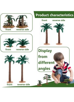 7PCS Model Trees, Simulation Miniature Trees DIY Craft Mini Palm Tree Realistic Plastic Palm Trees for Micro Landscape Model Railway Scenery,Fake Tree Train Decor - pzsku/ZCD9C0E4511AE0C3EC69EZ/45/_/1711692273/66f7f538-6e62-4e96-8a06-484d36a2797e