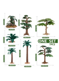 7PCS Model Trees, Simulation Miniature Trees DIY Craft Mini Palm Tree Realistic Plastic Palm Trees for Micro Landscape Model Railway Scenery,Fake Tree Train Decor - pzsku/ZCD9C0E4511AE0C3EC69EZ/45/_/1711692274/ca2d6746-ebd5-474a-a0b4-85320fc4c7d3