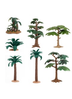 7PCS Model Trees, Simulation Miniature Trees DIY Craft Mini Palm Tree Realistic Plastic Palm Trees for Micro Landscape Model Railway Scenery,Fake Tree Train Decor - pzsku/ZCD9C0E4511AE0C3EC69EZ/45/_/1711692275/31ce80bb-59f0-4a55-b72d-5fa349561df4