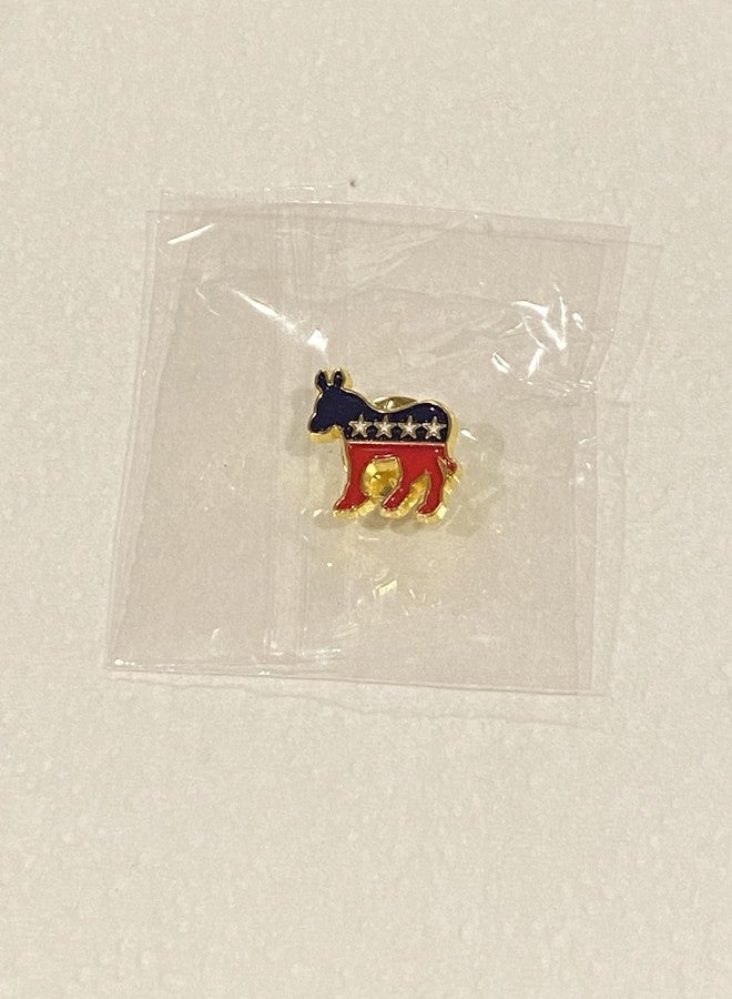 Funiverse Wholesale Bulk 20 Pack of Democratic Party Donkey Lapel or Apparel Pin - Perfect for Conventions, Party Rallies, Organizational Meetings and More - Image 5