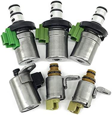 WOWAUTO OEM 4F27E Transmission Shift EPC PWM Solenoid Kit Compatible with Mazda 2 3 5 6 CX-7 MPV 48420K-R FN4A-EL 6 pcs - Image 1