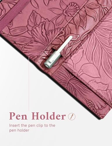 Zreal Checkbook Cover for Women & Men, Premium PU Leather Check Book Cover for Personal Checkbook, Top & Side Tear Duplicate Checks with RFID Blocking (Wine Red) - Image 5