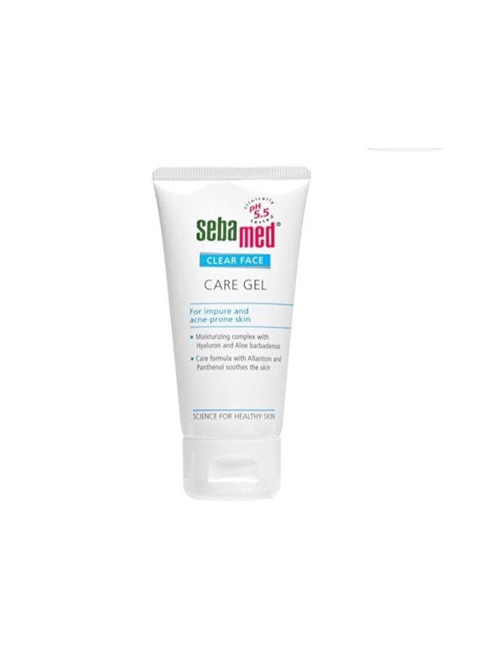 Sebamed Clear Face Care Gel | pH 5.5 |Non-sticky Moisturizer with Hyaluronic acid, Aloe Vera | Dermatologically & clinically tested | 50ml, Pack of 3 - Image 3