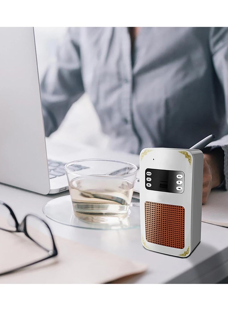 سبيكر القرآن الكريم الكهربائي بصوت عالي الوضوح – 18 قارئ، 16 ترجمة، ريموت وتطبيق للجوال - Image 3