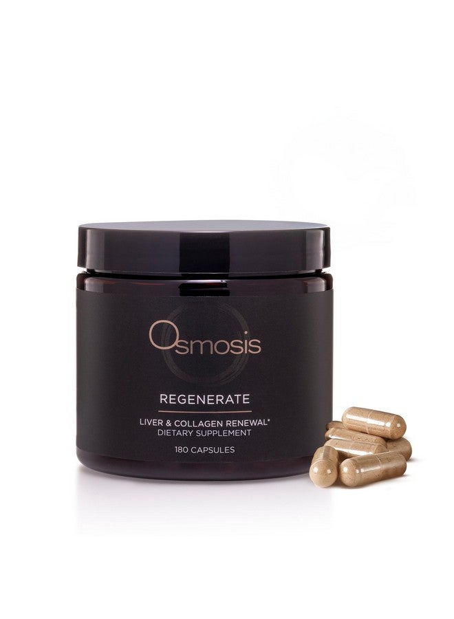 Osmosis OSMOSIS Regenerate Daily Liver and Collagen Supplement, Vitamins A C D and E, for Men and Women, 180 Count  - Image 1
