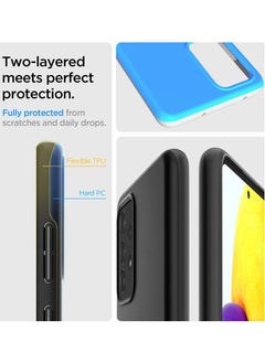 Spigen Thin Fit for Samsung Galaxy A72 Case Cover - Black  - Image 2