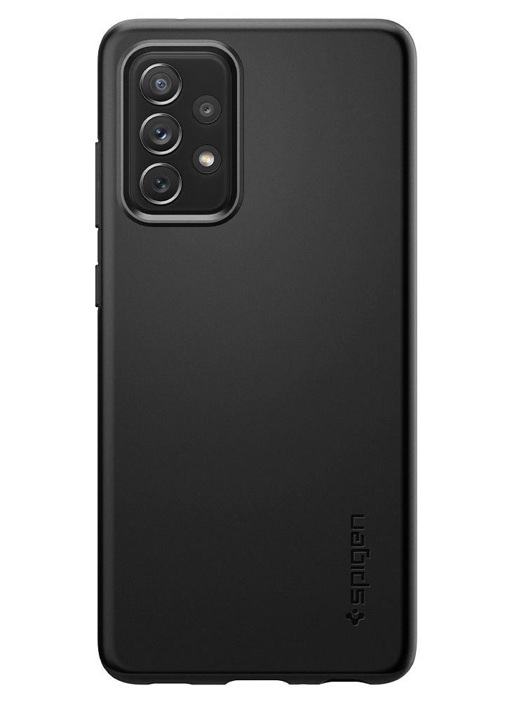Spigen - Thin Fit for Samsung Galaxy A72 Case Cover - Black - Image 1