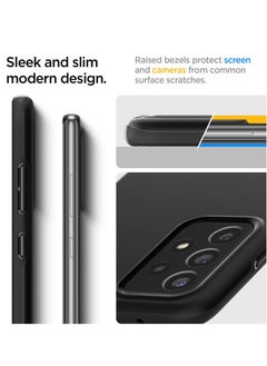 Spigen Thin Fit for Samsung Galaxy A72 Case Cover - Black  - Image 4