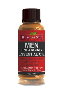The Nature Vital Men's Enlarging Body Massage Essential Oil Red 30ml 
