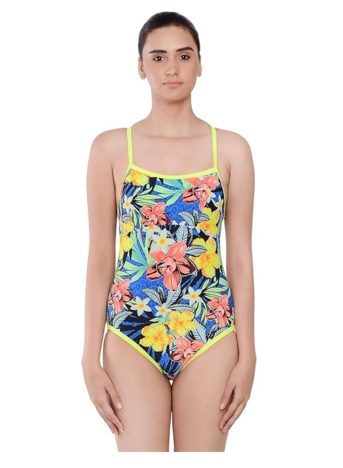 TYR Reversible Diamondfit Women Swimsuit (Multicolour,Medium) - Image 1