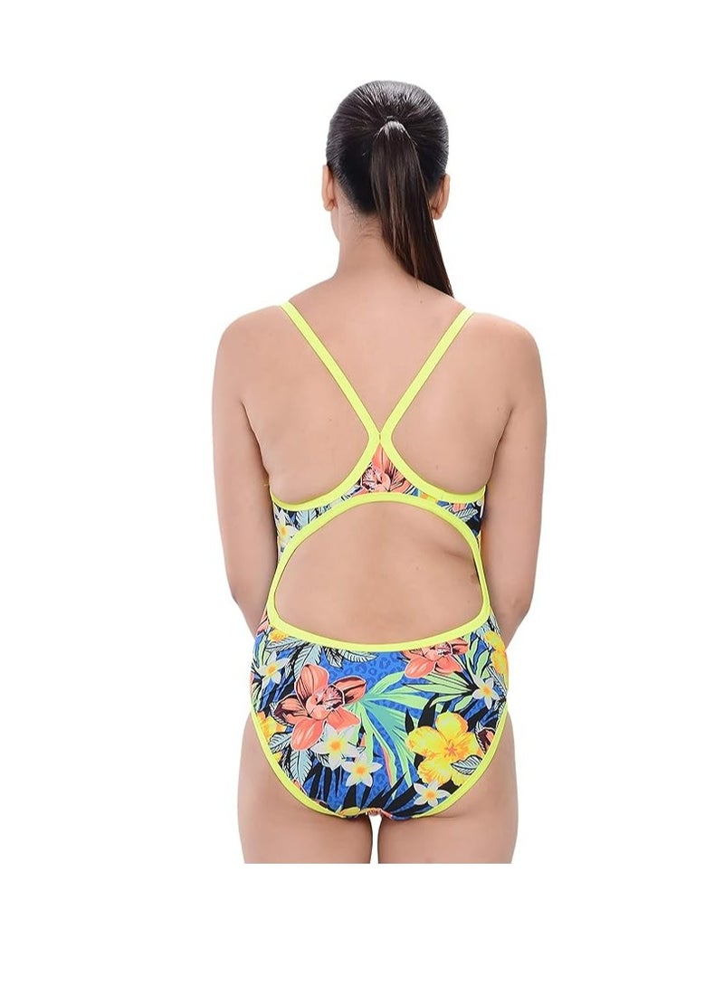 TYR Reversible Diamondfit Women Swimsuit (Multicolour,Medium) - Image 4